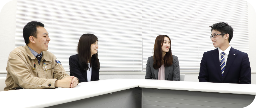 若手スタッフたち